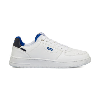 Sneakers bianche da uomo con logo laterale Gas, Sneakers Uomo, SKU m114002450, Immagine 0